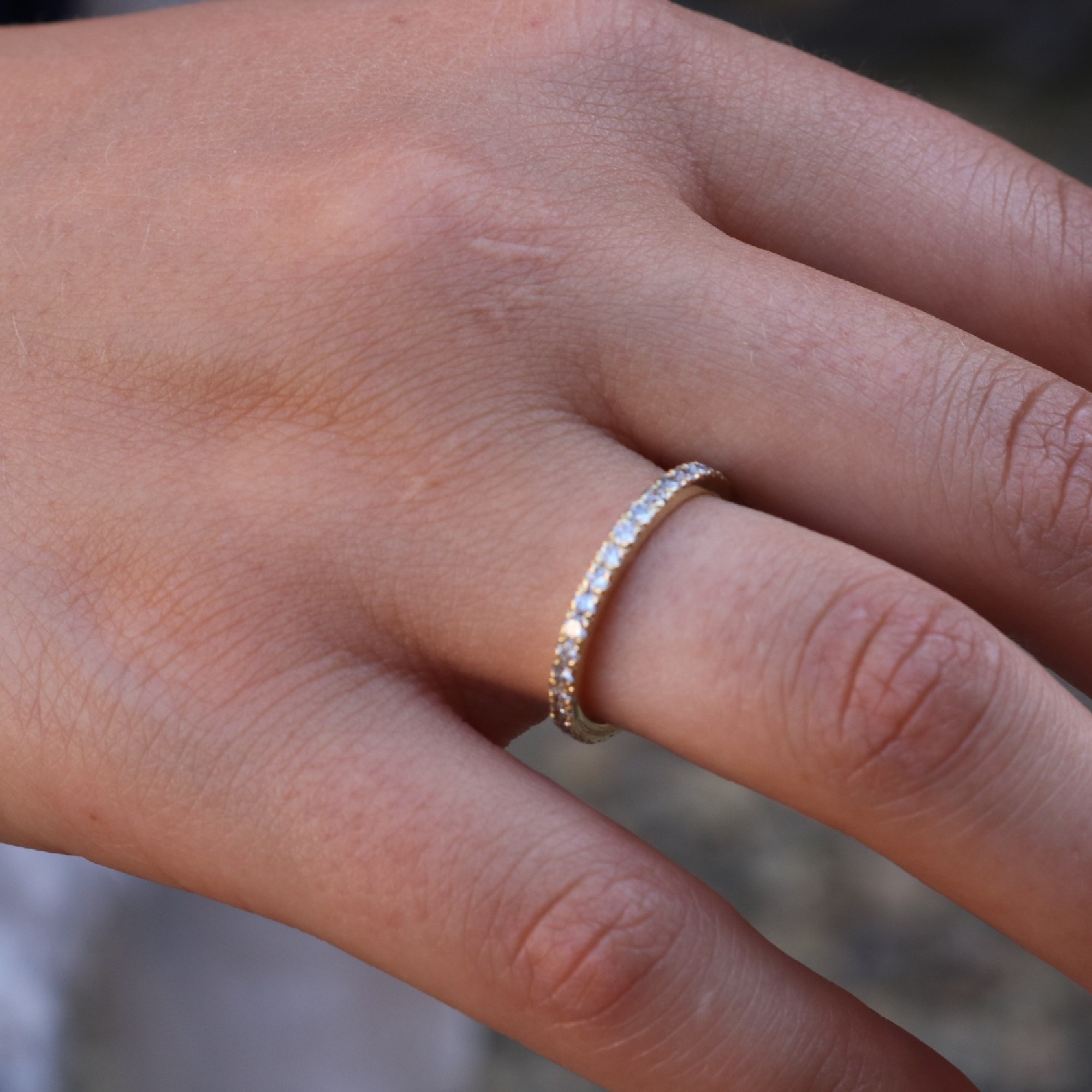 טבעת איטרניטי יהלומים – תמונה 5