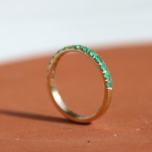 טבעת איטרניטי אמרלד